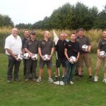 41 Club victors of football golf